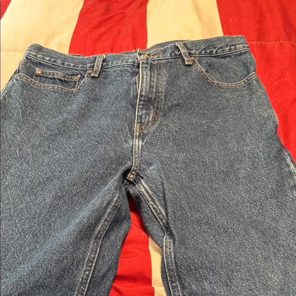 Harley-Davidson Men's Relaxed Blue Jeans